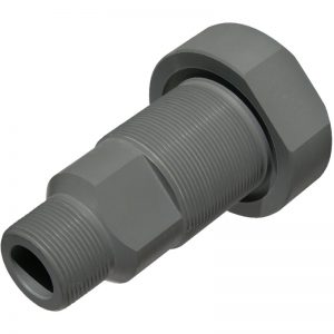 grey part from abs plastic machining company