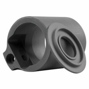 cnc plastic machining grey part