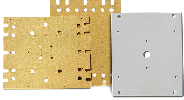 thermal mold platen press insulation Gold & silver colored thermal boards for platen insulation